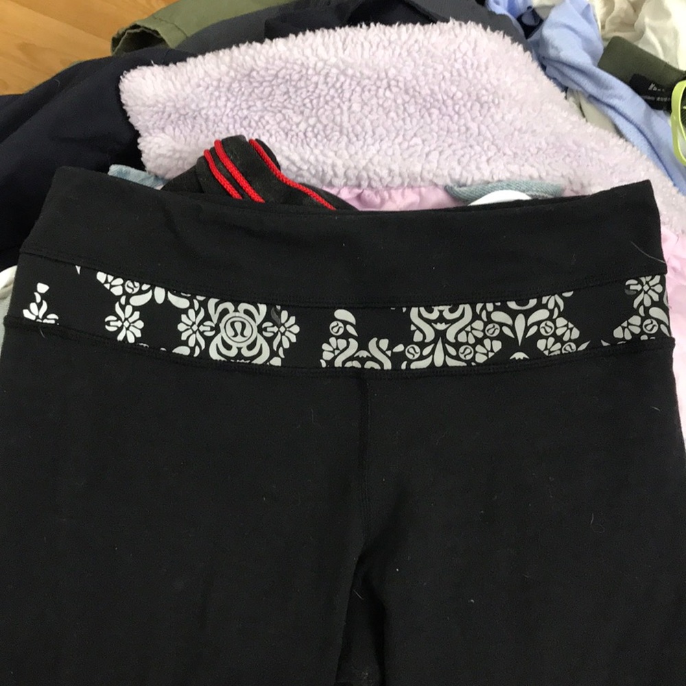 lululemon reversible groove flare pant sz 4